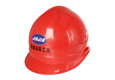 红色T型安全帽