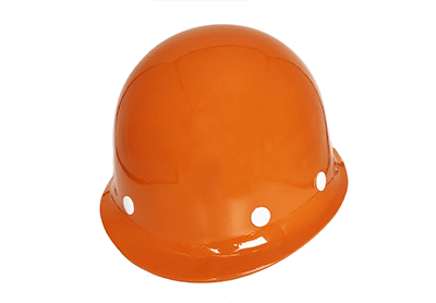 桔黄色004型安全帽
